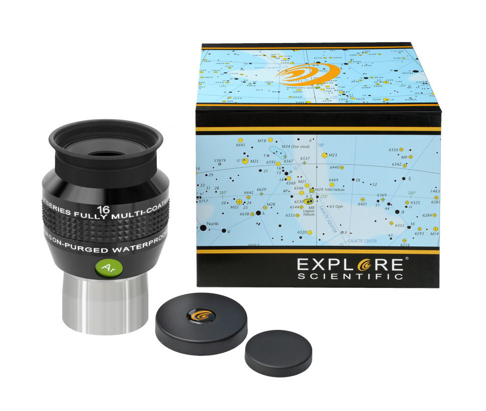 Окуляр Explore Scientific 16 мм 68 гр. Waterproof Ar, 1,25" Окуляр Explore Scientific 16 мм 68 гр. Waterproof Ar, 1,25"