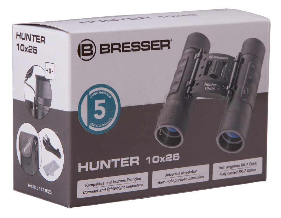 Бинокль Bresser Hunter 10x25