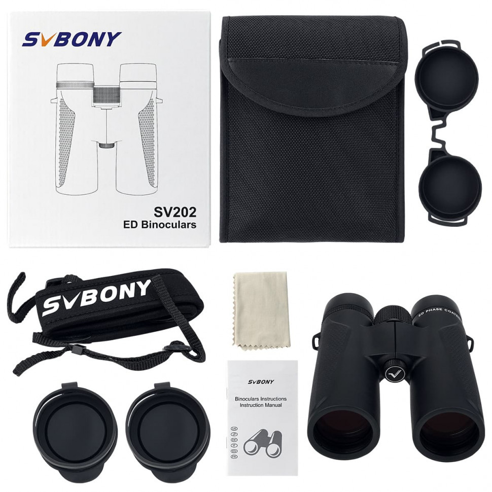 Бинокль SVBONY 8x42 ED (SV202)