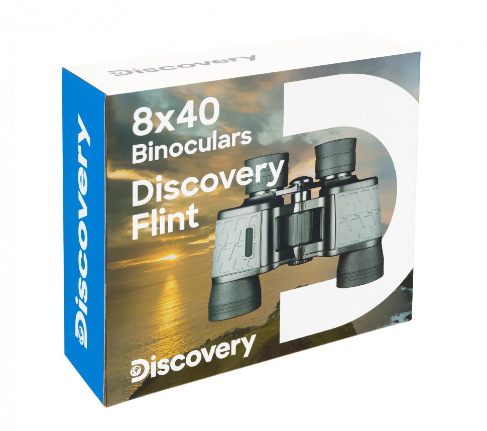 Бинокль Levenhuk Discovery Flint 8x40