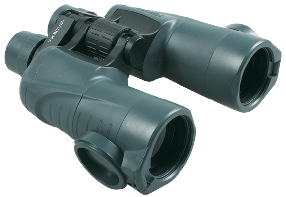 Бинокль призменный полевой Yukon 7x50 WA