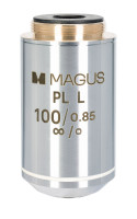 Объектив MAGUS 100PLL 100х/0,85 Plan L WD 0,40 мм Объектив MAGUS 100PLL 100х/0,85 Plan L WD 0,40 мм
