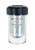 Объектив MAGUS 100PLL 100х/0,85 Plan L WD 0,40 мм Объектив MAGUS 100PLL 100х/0,85 Plan L WD 0,40 мм