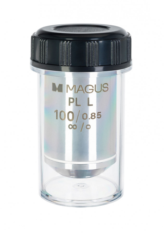 Объектив MAGUS 100PLL 100х/0,85 Plan L WD 0,40 мм Объектив MAGUS 100PLL 100х/0,85 Plan L WD 0,40 мм