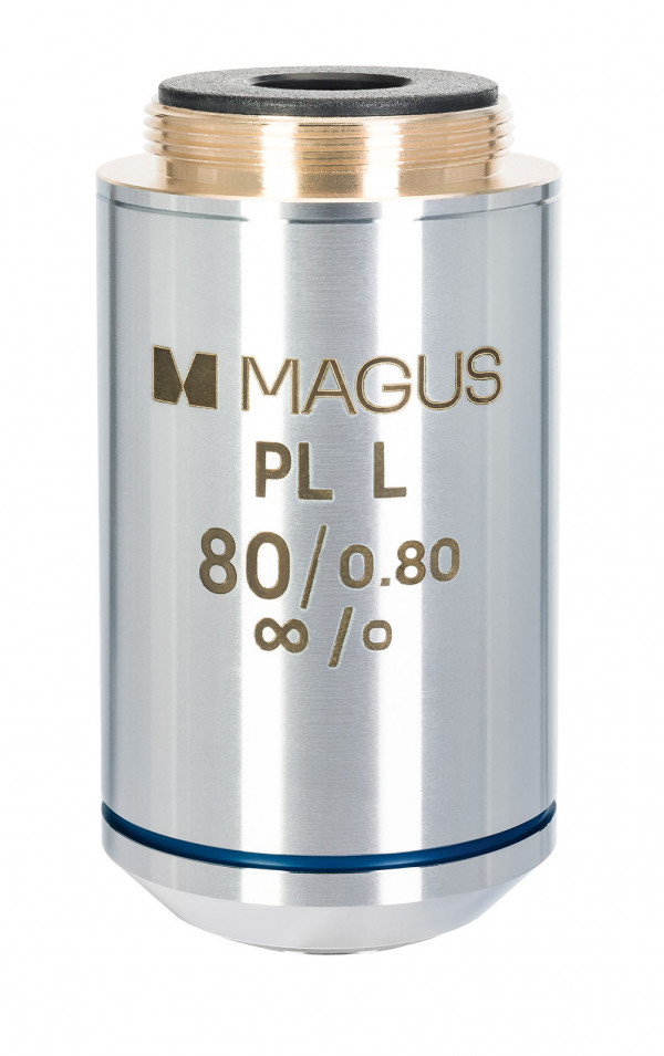 Объектив MAGUS 80PLL 80х/0,80 Plan L WD 1,25 мм