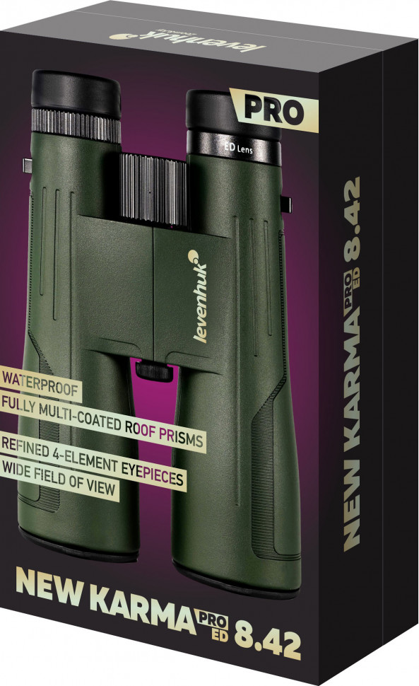 Бинокль Levenhuk New Karma PRO ED 8x42