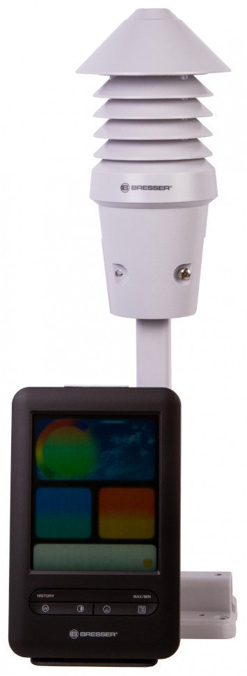 Метеостанция Bresser «4 в 1» Wi-Fi с UV-датчиком и цветным дисплеем