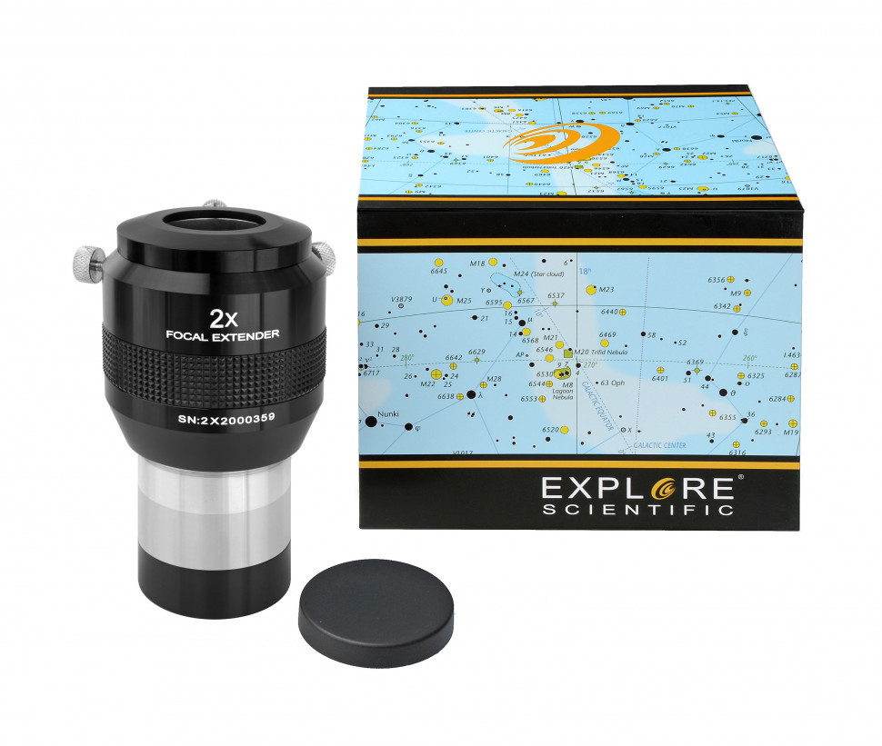 Телеэкстендер Explore Scientific 2x, 2"