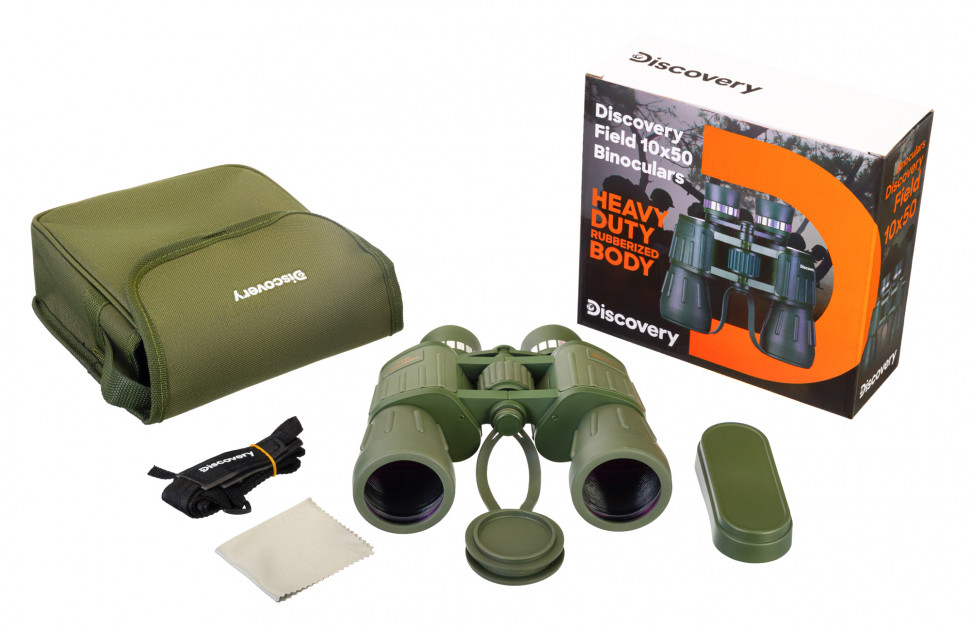 Бинокль Levenhuk Discovery Field 10x50 Бинокль Levenhuk Discovery Field 10x50