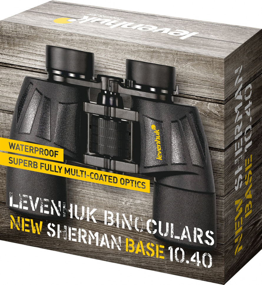 Бинокль Levenhuk New Sherman BASE 10x40