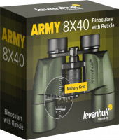 Бинокль Levenhuk Army 8x40 с сеткой Бинокль Levenhuk Army 8x40 с сеткой