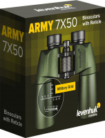 Бинокль Levenhuk Army 7x50 с сеткой Бинокль Levenhuk Army 7x50 с сеткой