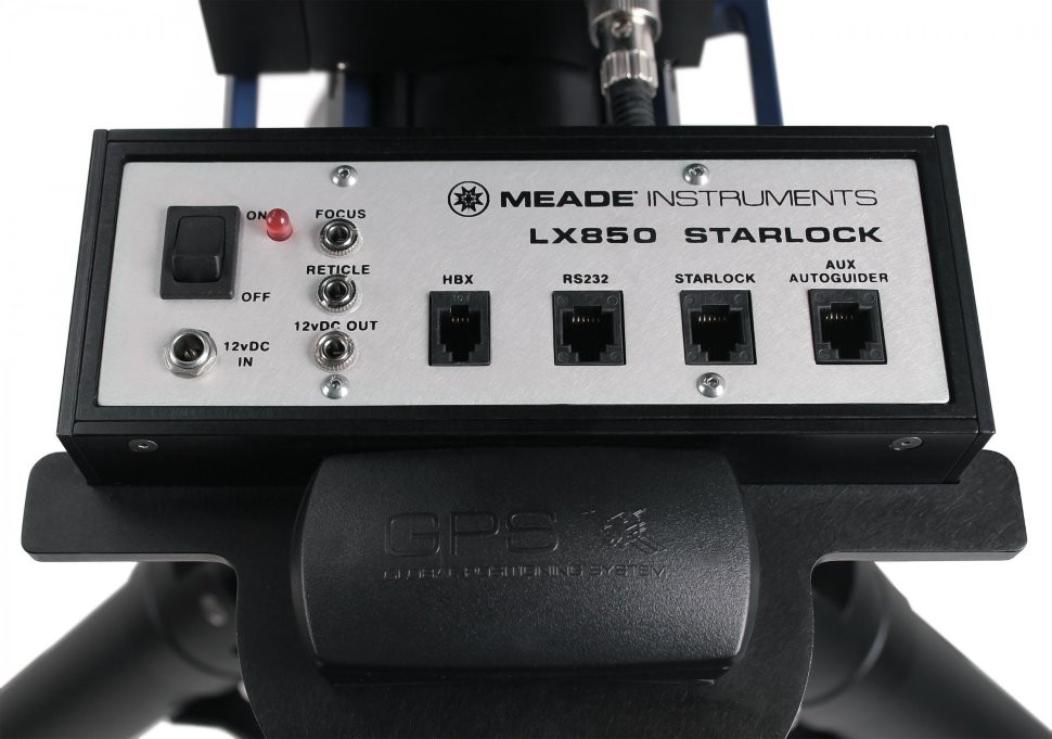 Экваториальная монтировка Meade LX850 с гидирующим устройством Starlock без треноги
