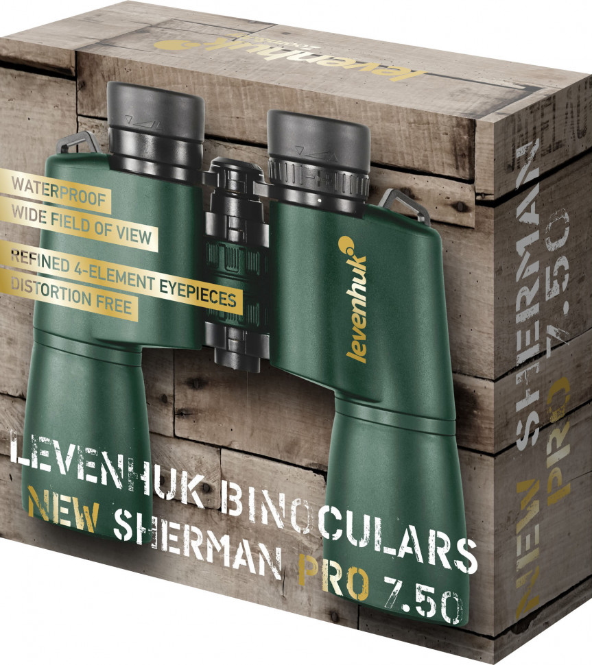 Бинокль Levenhuk New Sherman PRO 7x50