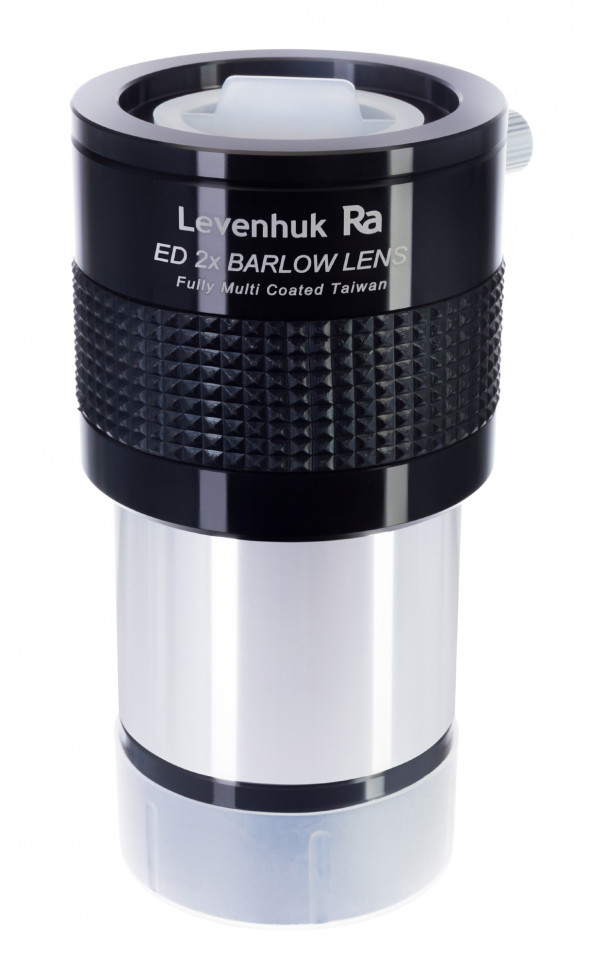 Линза Барлоу Levenhuk 2x, ED, 2" Линза Барлоу Levenhuk 2x, ED, 2"