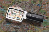 Лупа асферическая ручная с подсветкой Eschenbach mobilux LED, 75 х 50 мм, 3.5х, 10.0 дптр