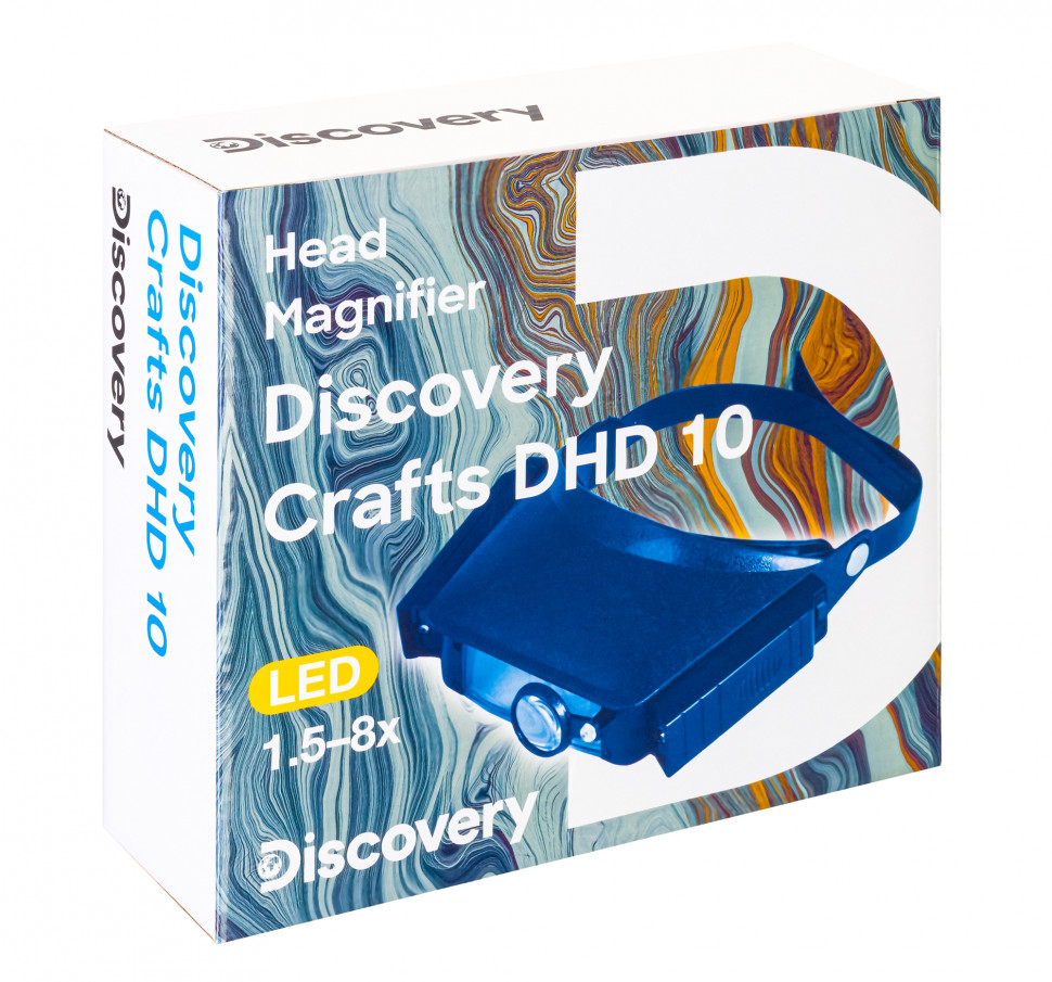 Лупа налобная Levenhuk Discovery Crafts DHD 10