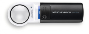Лупа асферическая ручная с подсветкой Eschenbach mobilux LED, диаметр 35 мм, 7.0х, 28.0 дптр
