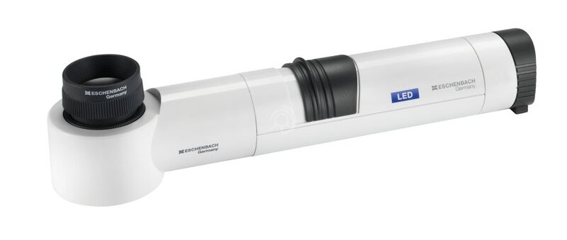 Батареечная рукоятка со светодиодной подсветкой для луп Eschenbach Precision scale magnifiers