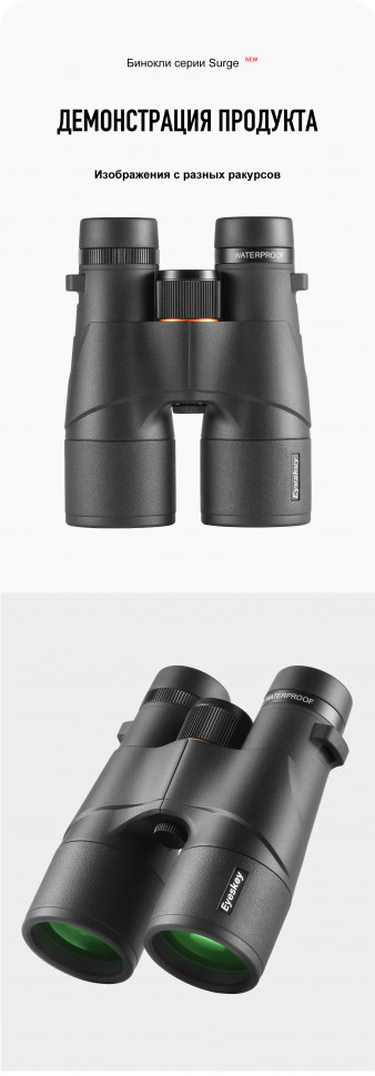 Бинокль Eyeskey Surge 10x42