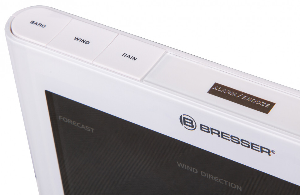 Метеостанция Bresser Comfort «5 в 1» с цветным дисплеем, белая