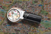 Лупа асферическая ручная с подсветкой Eschenbach mobilux LED, диаметр 60 мм, 3.0х, 12.0 дптр