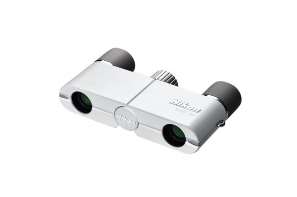 Театральный бинокль Nikon 4x10 DCF серебристый