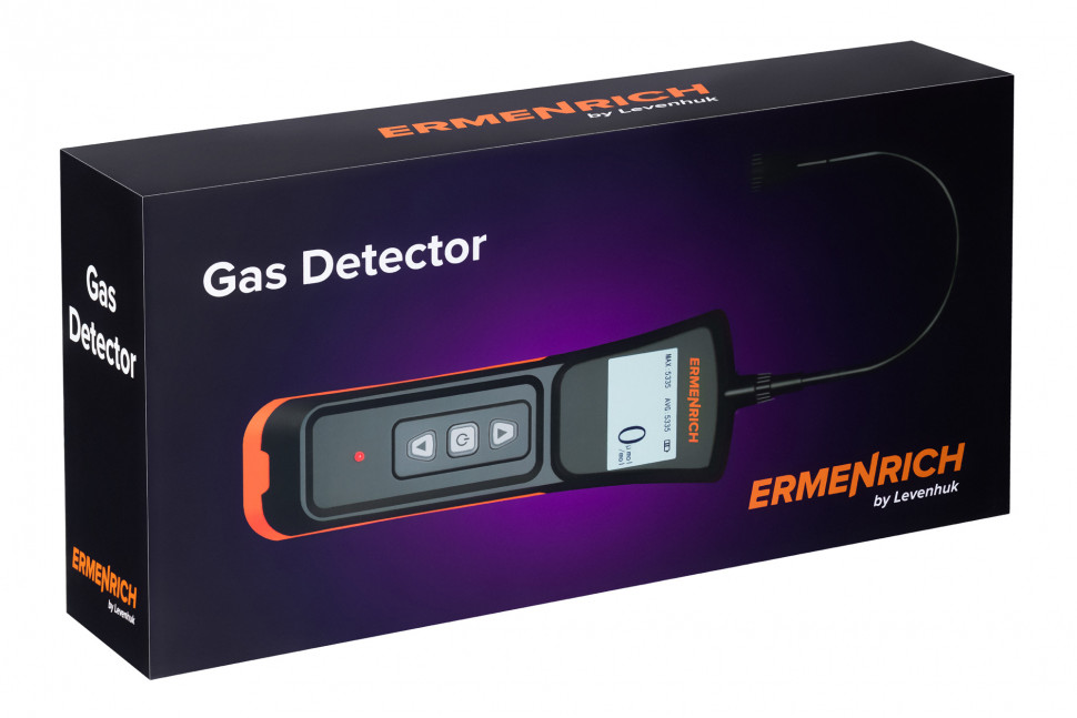 Детектор газа Ermenrich NG40, черный