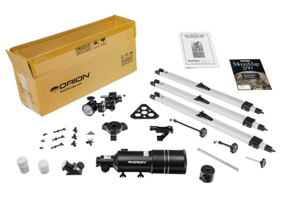 Телескоп Orion Observer 80 ST EQ