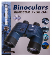 Бинокль Bresser Binocom 7x50 GAL