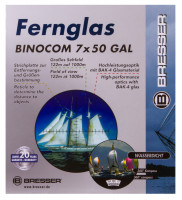 Бинокль Bresser Binocom 7x50 GAL