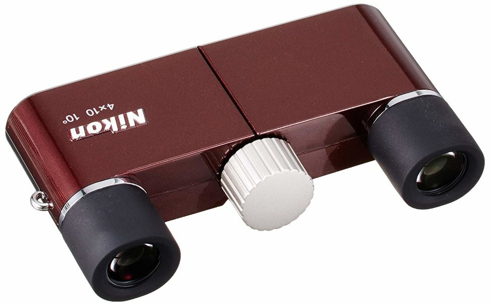 Театральный бинокль Nikon 4x10 DCF красный