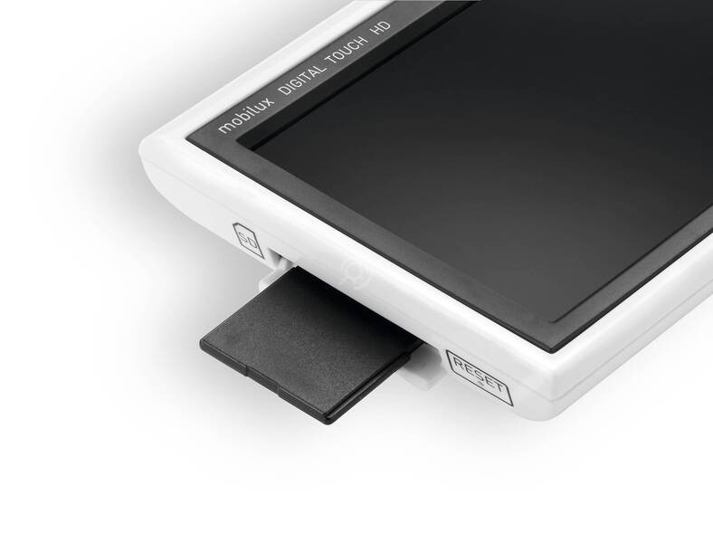 Лупа цифровая Eschenbach электронная ручная со светодиодной подсветкой mobilux DIGITAL Touch HD, 4.3'' 16:9 LCD, 1.9x-15x, видеоувеличитель