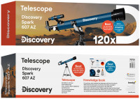 Телескоп Levenhuk Discovery Spark 607 AZ с книгой