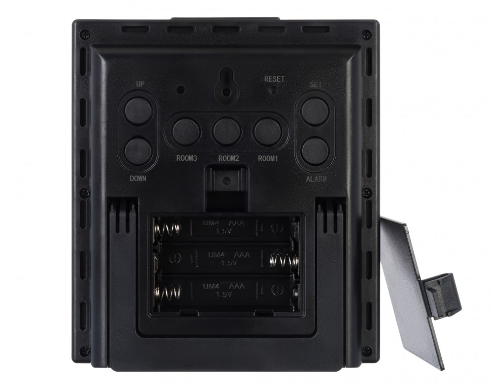 Метеостанция Bresser Temeo Hygro Quadro Prestige с тремя датчиками, черная
